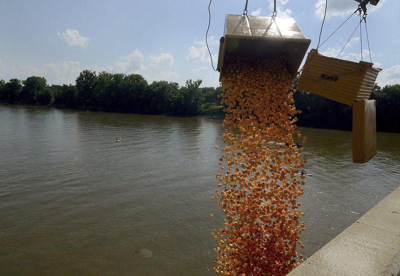 Winner of $10K in rubber duck race 'speechless'